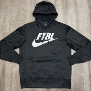 Nike Dri-Fit Black Football Hoodie